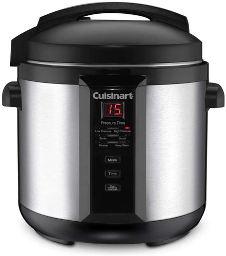 Cuisinart Quart Electric Pressure Cooker, Silver