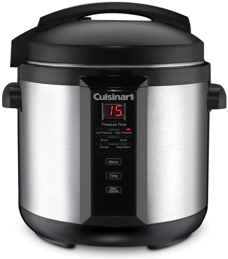 Cuisinart Quart Electric Pressure Cooker, Silver