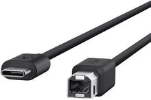 Load image into Gallery viewer, Belkin 2.0 USB-C to USB-B Printer Cable, 6-Foot (E9M022bt06-BLK)