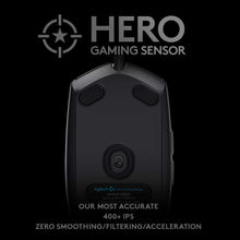 Load image into Gallery viewer, Logitech G PRO Hero Gaming Mouse - Black