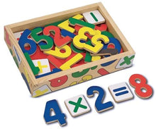 Load image into Gallery viewer, Melissa &amp; Doug Wooden Number Magnets