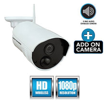 Load image into Gallery viewer, Night Owl Security Add-on Indoor/Outdoor Wireless 1080p AC Powered Camera, White (CAM-WNR2P-OU)