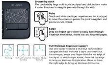 Load image into Gallery viewer, Logitech Wireless Touch Keyboard K400 with Built-In Multi-Touch Touchpad