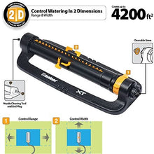 Load image into Gallery viewer, Melnor XT4100 Deluxe Turbo Oscillating Sprinkler, One Size, Black/Yellow