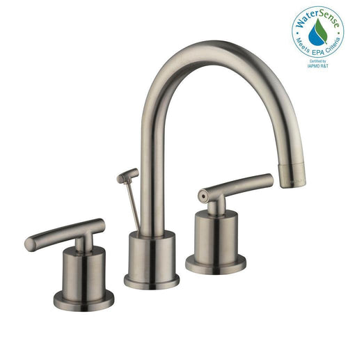 Glacier Bay HD67731W-6004 Dorset 8 in 2-Handle Bathroom Faucet Brushed Nickel