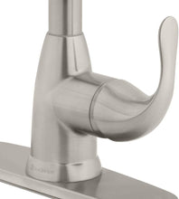 Load image into Gallery viewer, Glacier Bay HD67496-1008D2 Dylan Single-Handle Pull-Down Sprayer Kitchen Faucet in Stainless Steel