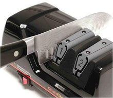 Load image into Gallery viewer, Chef'sChoice 316 Diamond Hone Knife Sharpener for 15-Degree Knives with Precision Guides to Sharpen Straight and Fine Edge Knives, 2-Stage, Black