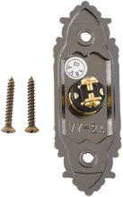 Load image into Gallery viewer, Hampton Bay Wired Antique Brass Finished Button