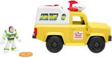 Load image into Gallery viewer, Fisher-Price Imaginext Toy Story Buzz Lightyear &amp; Pizza Planet Truck