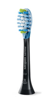 Load image into Gallery viewer, Philips Sonicare Premium Plaque Control replacement toothbrush heads, HX9044/95, BrushSync technology, Black 4-pk