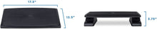 Load image into Gallery viewer, Mount-It! Ergonomic Footrest for Office or Home | Under Desk Tilting Footrest | Adjustable Desk Foot Rest with Massaging Surface and 3 Tilt Positions