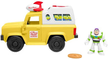 Load image into Gallery viewer, Fisher-Price Imaginext Toy Story Buzz Lightyear &amp; Pizza Planet Truck