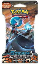 Load image into Gallery viewer, Pokemon TCG: Steam Siege, Blistered Booster Pack Containing 10 Cards Per Pack With Over 110 New Cards To Collect
