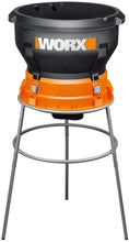 Load image into Gallery viewer, WORX WG430 13 Amp Foldable Bladeless Electric Leaf Mulcher, Red