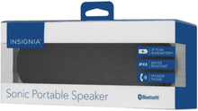 Load image into Gallery viewer, Insignia Sonic Portable Bluetooth Speaker- Black