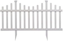 Load image into Gallery viewer, Zippity Outdoor Products ZP19001 Madison Vinyl Picket Fence, White, 30" x 56" (1 Box, 2 Panels)
