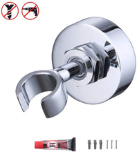 Load image into Gallery viewer, KES All Brass Handheld Shower Bracket Hand Held Shower Wand Hose Sprayer Holder Drill Free Glue Wall Mount, C213-P