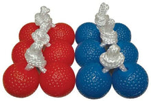 Load image into Gallery viewer, Maranda Enterprises Ladderball Bolas with Three Red and Three Blue (Set of 6)