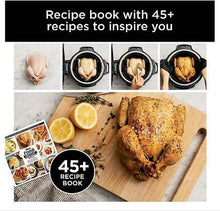 Load image into Gallery viewer, Ninja Foodi 6.5qt Pro 11-in-1 FD302 Sous Vide, Pressure Cooker, Air Fryer/Crisper, Dehydrate, Slow Cook, Steam, Make Yogurt, Bake/Roast, Sear/Sauté, and Keep Foods Warm Inside the Pot, with a Stainless Finish PLUS 2 Accessories