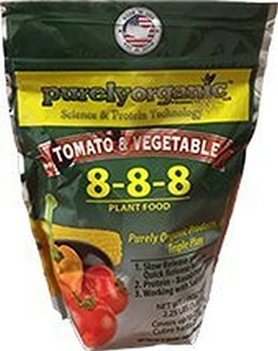2.25lb Purely Organic Products LLC Tomato & Vegetable Plant Food 8-8-8