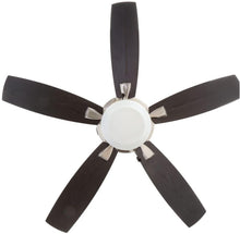 Load image into Gallery viewer, Hampton Bay Gazebo 52 in. LED Indoor/Outdoor Brushed Nickel Ceiling Fan