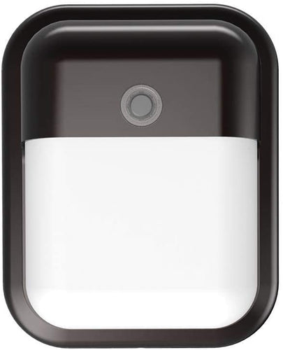 Commercial Electric 100-Watt Equivalent Integrated Led Bronze Dusk to Dawn Outdoor Security Wall Pack Light, 3000K (2-Pack)