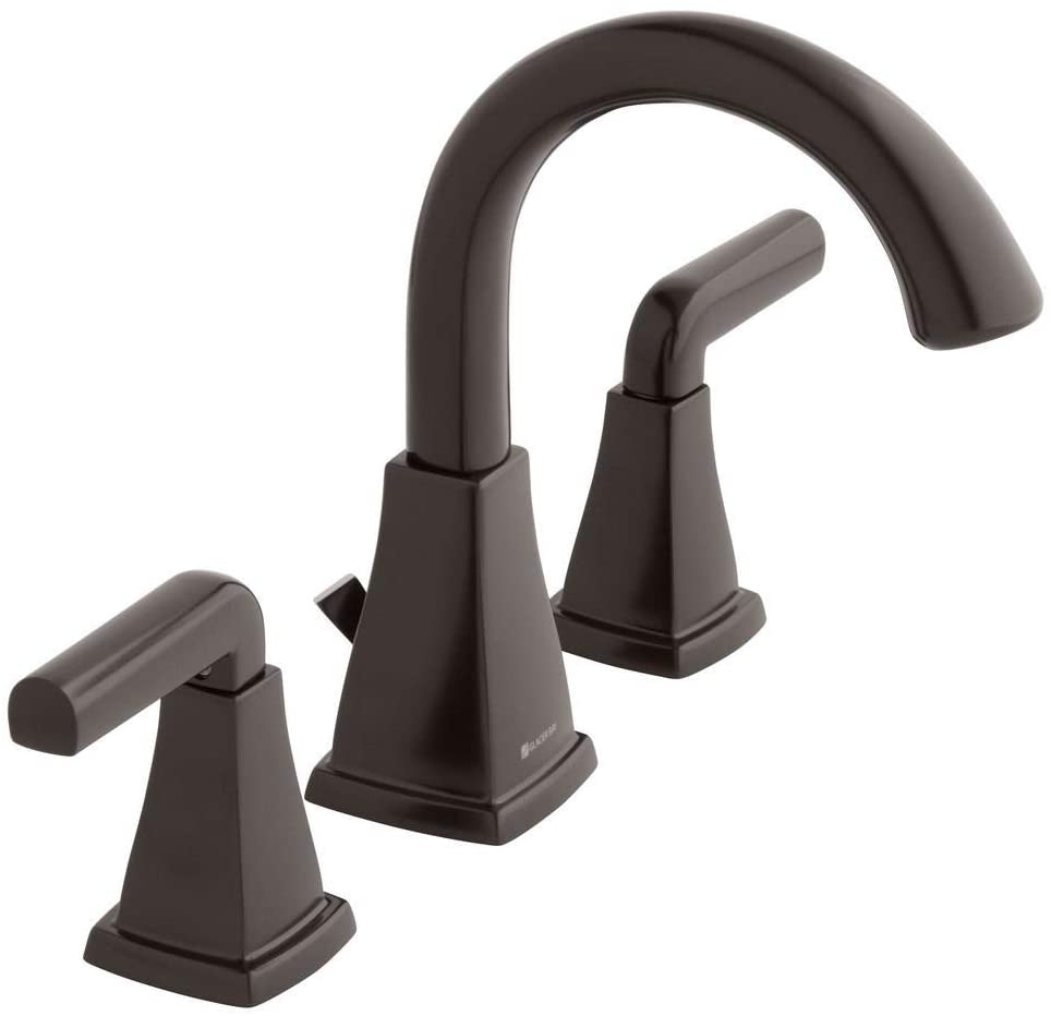 Glacier Bay Brookglen 8 in. Widespread 2-Handle High-Arc Bathroom Faucet in Bronze