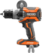 Load image into Gallery viewer, RIDGID 18-Volt OCTANE Lithium-Ion Cordless Brushless Combo Kit with Hammer Drill, Impact Driver, (2) 3.0 Ah Batteries, Charger