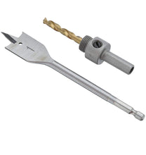 Load image into Gallery viewer, Ryobi A99DLK4 Wood and Metal Door Lock Installation Kit for Installing Deadbolts and Locksets