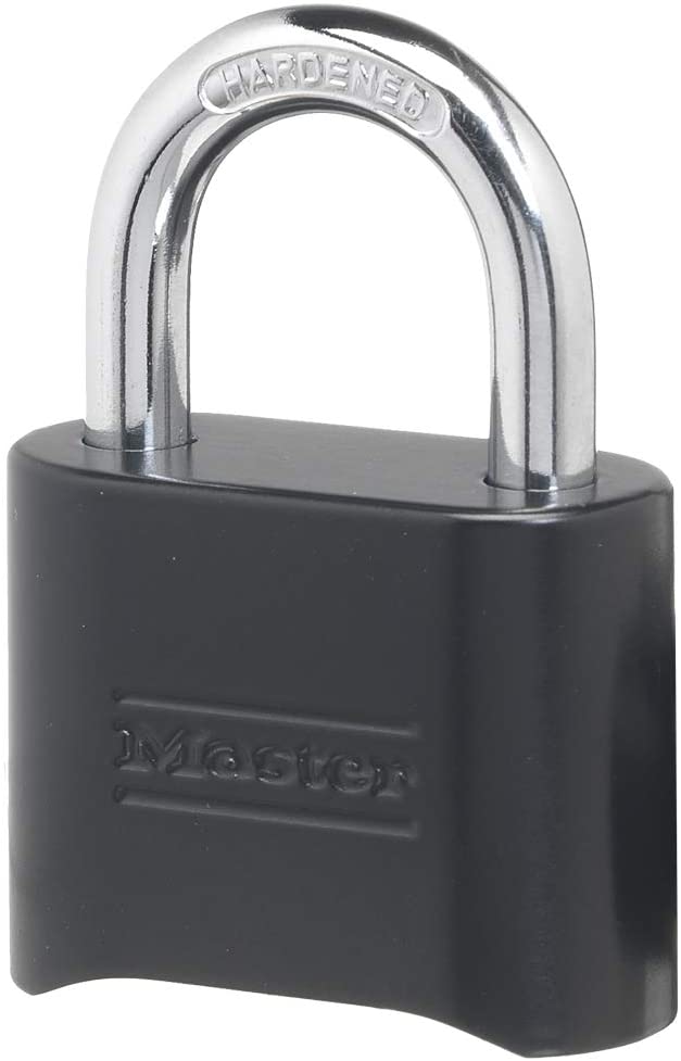 Master Lock 178D Set Your Own Combination Lock, 1 Pack, Black