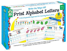 Load image into Gallery viewer, Key Education Publishing Write On/Wipe Off: Print Alphabet Letters