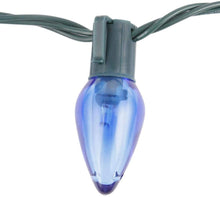 Load image into Gallery viewer, Home Accents Holiday 25 ft. 25-Light LED Blue C9 Super Bright String Light TY417-1915B