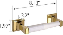Load image into Gallery viewer, Design House 533299 Millbridge Bath Accessories, Toilet Paper Holder, Polished Brass