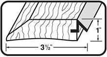 Load image into Gallery viewer, Hardwood 3-1/2&quot; Wide Bumper Door Threshold - #99043
