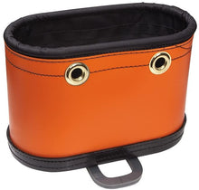 Load image into Gallery viewer, Klein Tools 5144BHB Hard-Body Oval Bucket with Kickstand and Hook Holes, Made of Non-Conductive Plastic and a Polypropylene Bottom