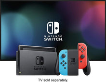 Load image into Gallery viewer, Nintendo Switch 32GB Console Video Games w/ 32GB Memory Card | Neon Red/Neon Blue Joy-Con | 1080p Resolution | 802.11ac WiFi | HDMI | Surround Sound | IR Motion Camera