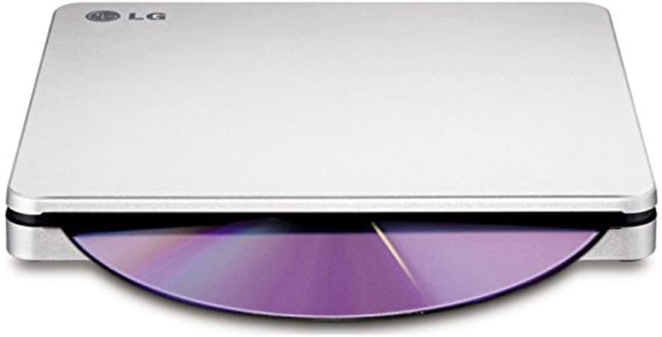LG AP70NS50 8x DVDRW DL USB 2.0 Slim External SuperMulti Blade Drive - Silver