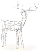 Load image into Gallery viewer, Home Accents Holiday 52 in. 120-Light LED White Wire Reindeer