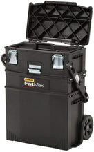 Load image into Gallery viewer, Stanley Portable Toolbox Rolling Cabinet Storage Tool Chest Mechanic