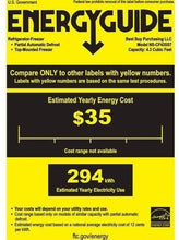 Load image into Gallery viewer, Insignia 4.3 Cu. Ft. Mini Fridge - Stainless steel look