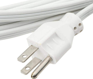 15 ft. 16/3 Indoor Banana Tap Extension Cord, White (5-Pack)