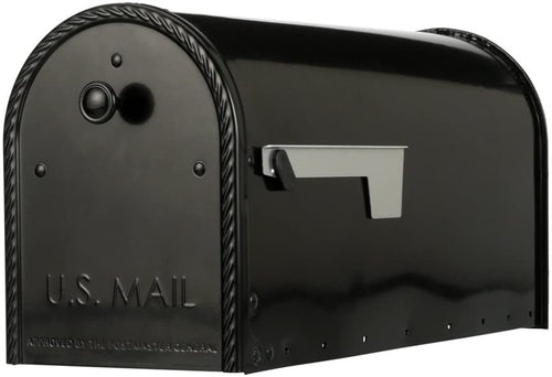 Gibraltar Mailboxes Edwards Large Capacity Galvanized Steel, Post-Mount Mailbox