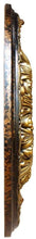 Load image into Gallery viewer, Toucan City LED Flashlight and Fine Art Deco 19 in. Golden Cup, Bronze and Gold, Polyurethane Hand Painted Ceiling Medallion CCMF-048-A