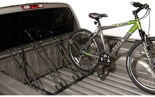 Heininger Advantage Strap in 4 Bike Truck Bed Rack Adjustable Width for Various Sizes Cycling Car Transporter