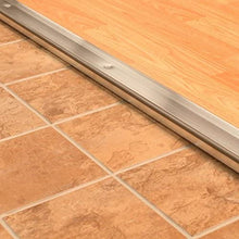 Load image into Gallery viewer, High 3-3/8&quot; Wide Aluminum Door Bumper Threshold - #99012