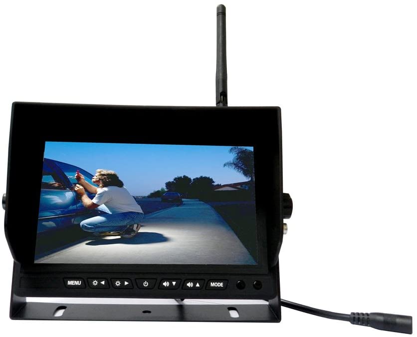 BOYO VTC702R - Digital Wireless Single Camera System with 7” Monitor for Car, Truck, SUV and Van