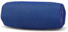 Load image into Gallery viewer, iLive Portable Bluetooth Waterproof Speaker, 7.87 x 3.43 x 3.5 Inches, Includes Micro-USB to USB Cable, Blue (ISBW348BU)