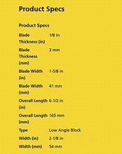 Load image into Gallery viewer, Stanley 12-139 Bailey No.60-1/2 Low Angle Block Plane