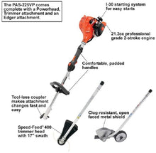Load image into Gallery viewer, ECHO 17 in. 21.2 cc Gas PAS Trimmer and Edger Kit-PAS-225VP