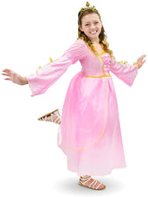 Load image into Gallery viewer, Pink Princess Children's Girl Halloween Dress Up Theme Party Roleplay &amp; Cosplay Costume (Youth Medium (5-6))